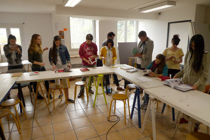 Adrien Zammit, cours de culture de l’image avec les L2 et L3 de l’ECV d’Aix-en-Provence, second semestre 2014