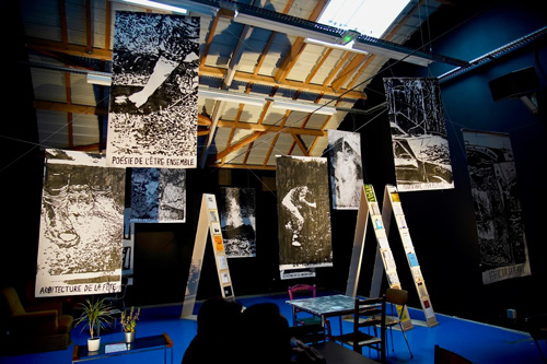 Atelier Téméraire, Zines of the Zone, Formes Vives (Nicolas Filloque), résidence et installation « Faire collectif / Faire collection » au Maquis, Brest, octobre 2019