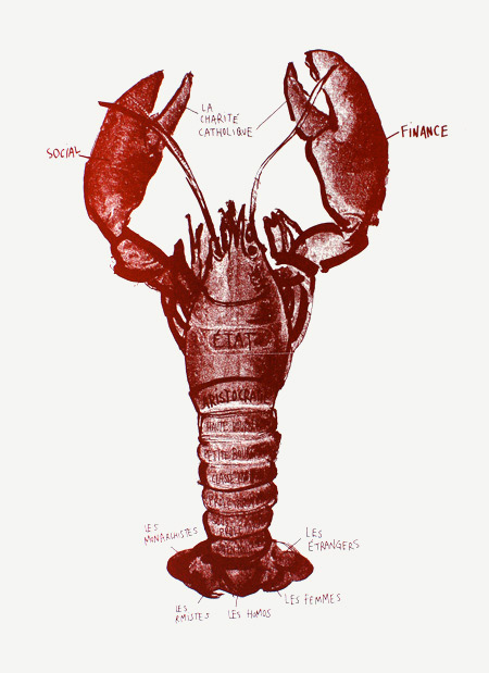 Nicolas Filloque, affiche L’Étalon francais, Ensad, 50x70cm, sérigraphie 1 ton, janvier 2008