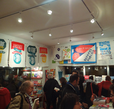 Formes Vives, exposition dans la librairie Quilombo (Paris), novembre 2012 à janvier 2013
