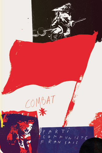 Formes Vives, «l’affiche que vous rêveriez que le Parti Communiste vous commande», Parti Communiste Français, exposition «Participe Présent» à la Fête de l’Huma, 80x120cm, impression numérique, septembre 2014