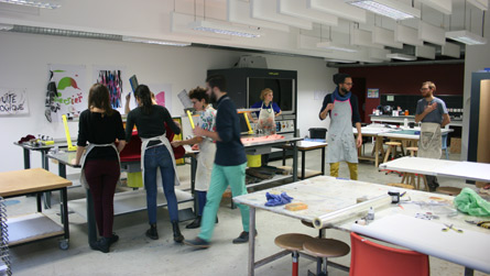Formes Vives, workshop de cinq jours à l’École supérieure d’art de Clermont Métropole, novembre 2013
