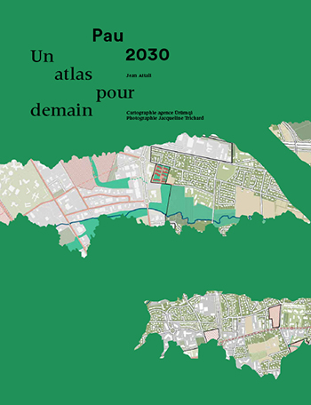 Geoffroy Pithon et Grégoire Romanet, conception graphique du livre Pau 2030, Un atlas pour demain aux éditions Dilecta, janvier 2017